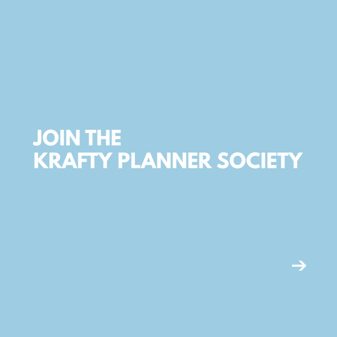 Join the Krafty Planner Society