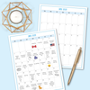 Free Printable July Calendar {Editable PDF} — Krafty Planner