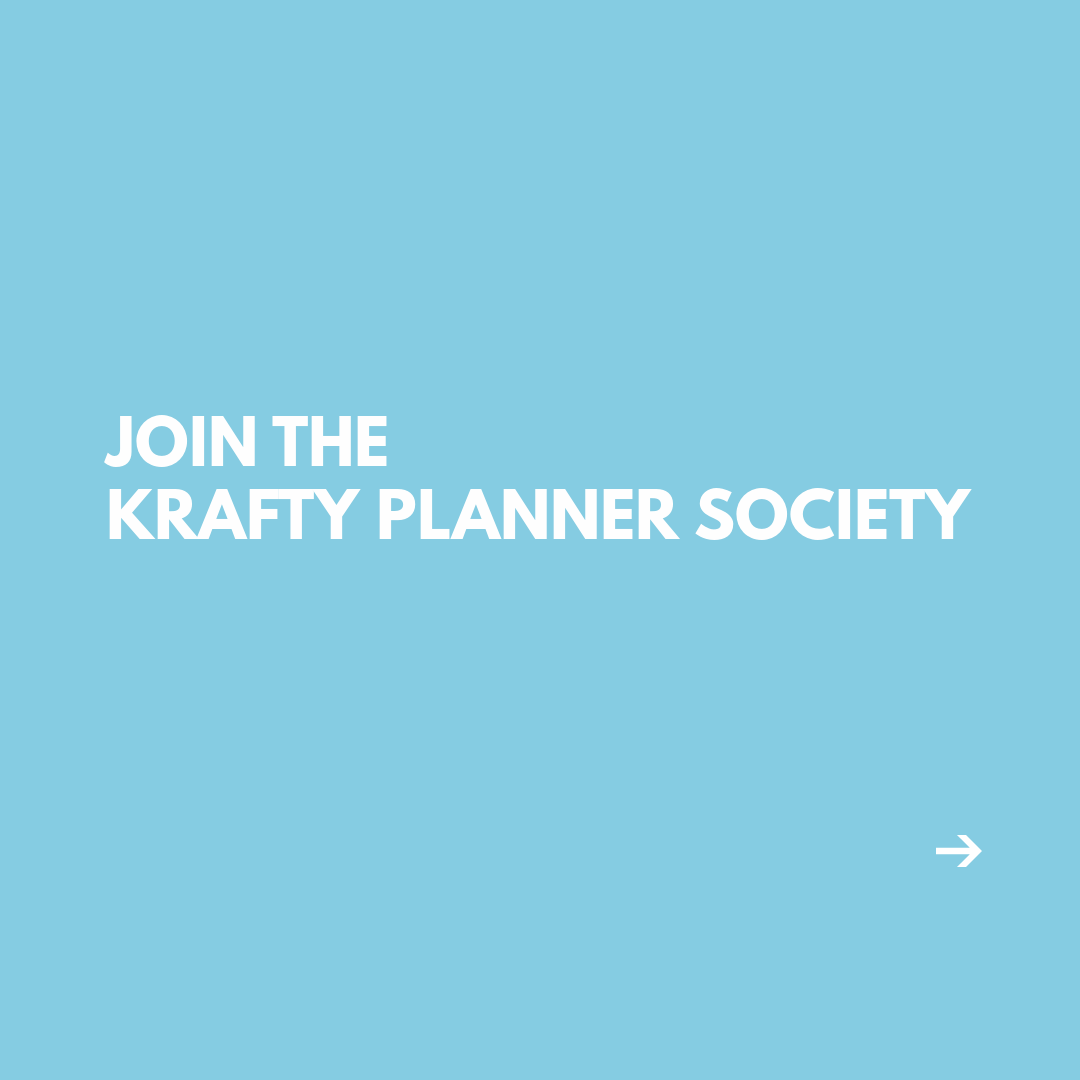 Join the Krafty Planner Society