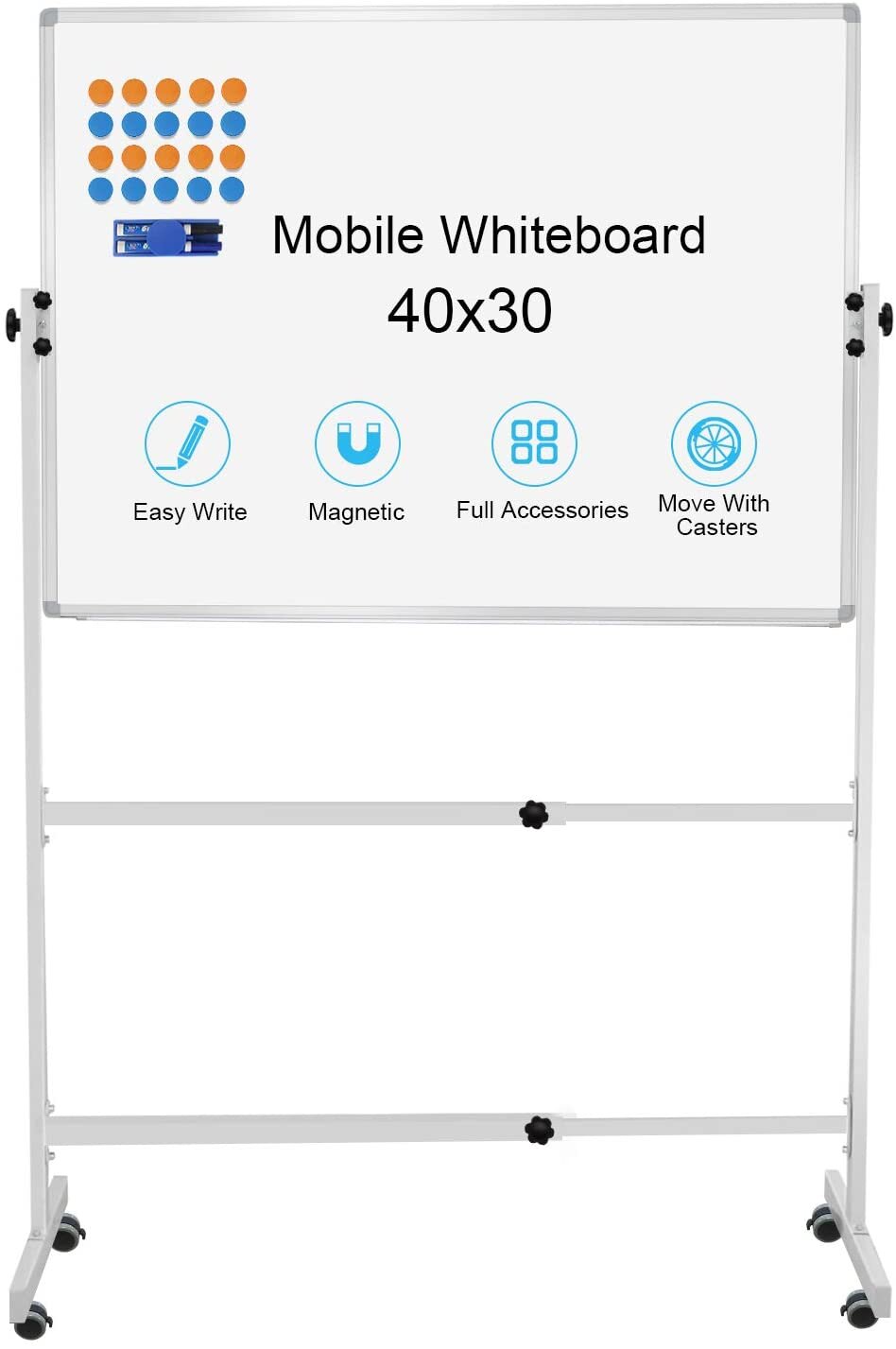 Mobile Whiteboard with Stand