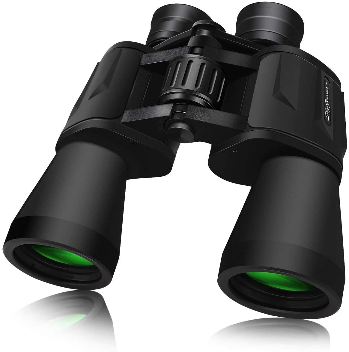  SkyGenius 10 x 50 Powerful Binoculars for Adults Durable Full-Size Clear Binoculars for Bird Watching Travel Sightseeing Hunting Wildlife Watching Outdoor