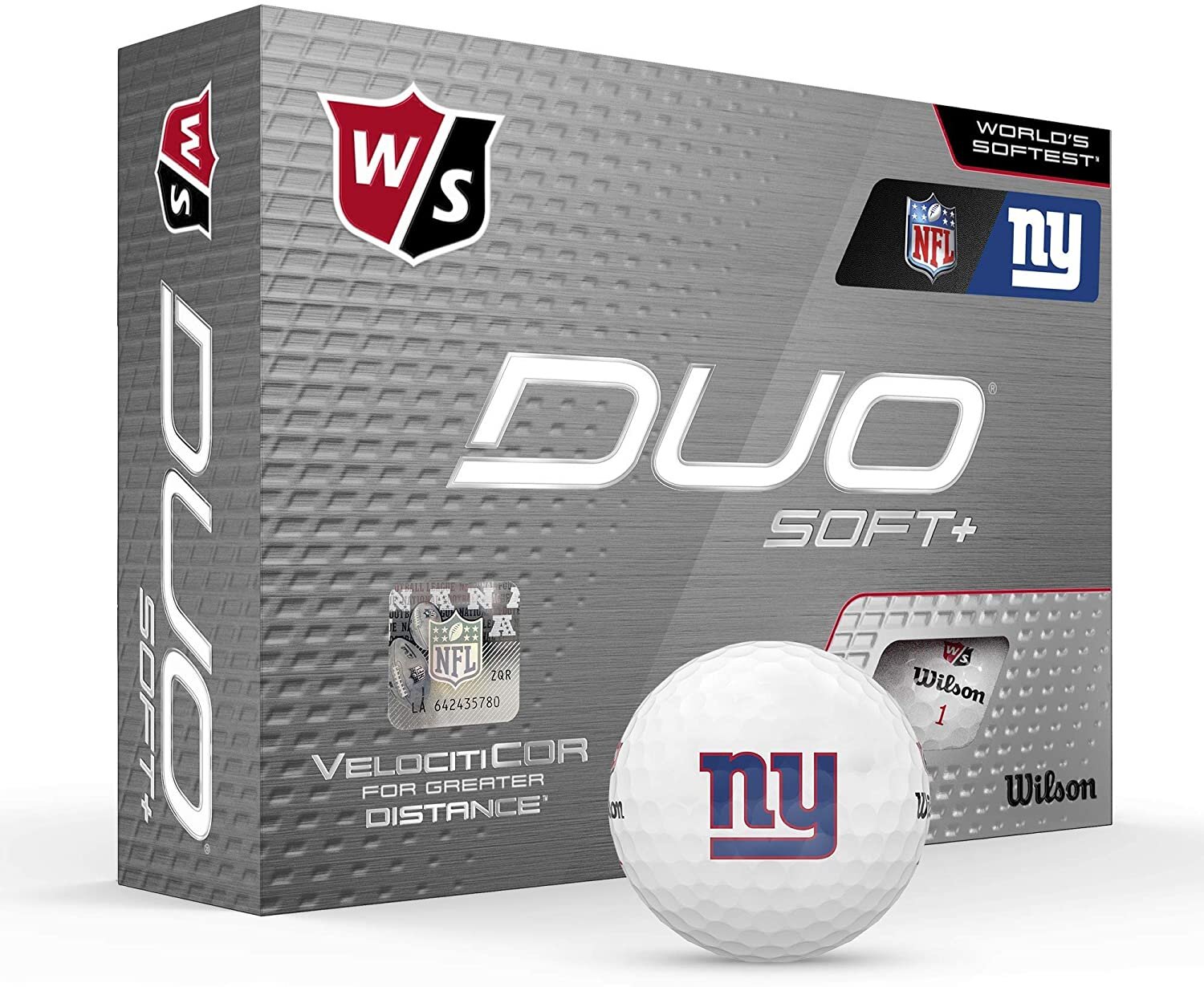 Wilson Staff Duo Soft/Soft+/NFL Golf Ball