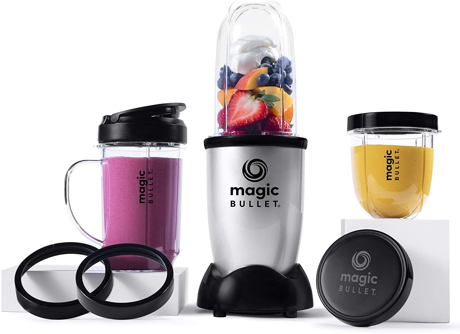 Magic Bullet Blender, Small, Silver, 11 Piece Set.jpg