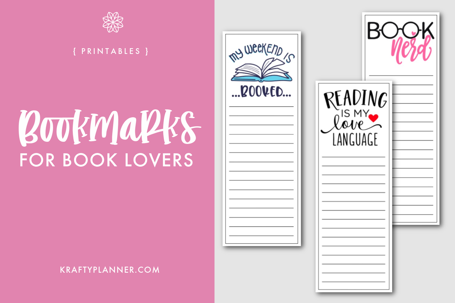 Book Lovers Bookmarks