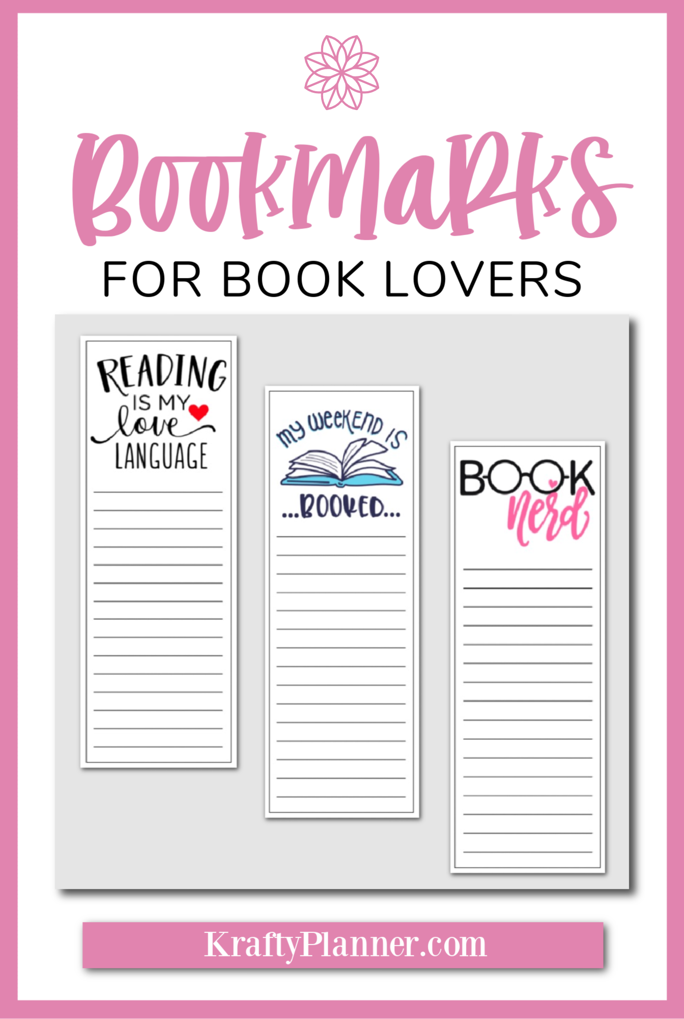 Bookmarks  for Book Lovers