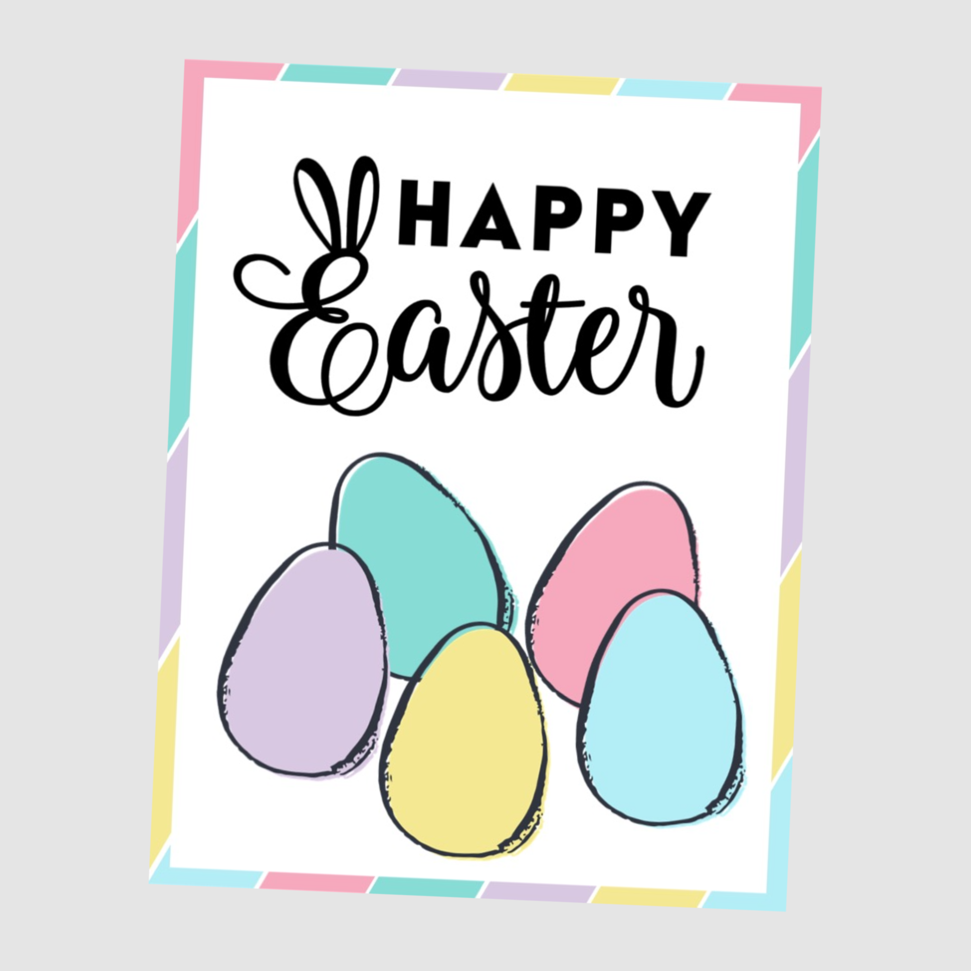 Happy Easter {Free Printable} — Krafty Planner