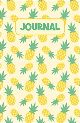 Journal - Pineapple Lined Journal 5.5 x 8.5 - 125 Pages.jpg
