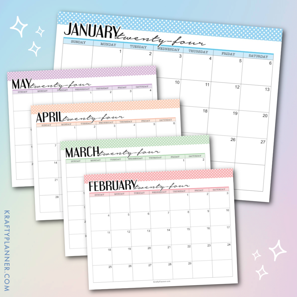 Free Printable 2024 Color Calendar  square.png