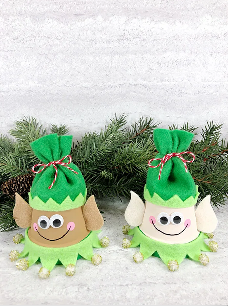 Elf Clay Pot Christmas Ornament Craft - Darcy and Brian.png