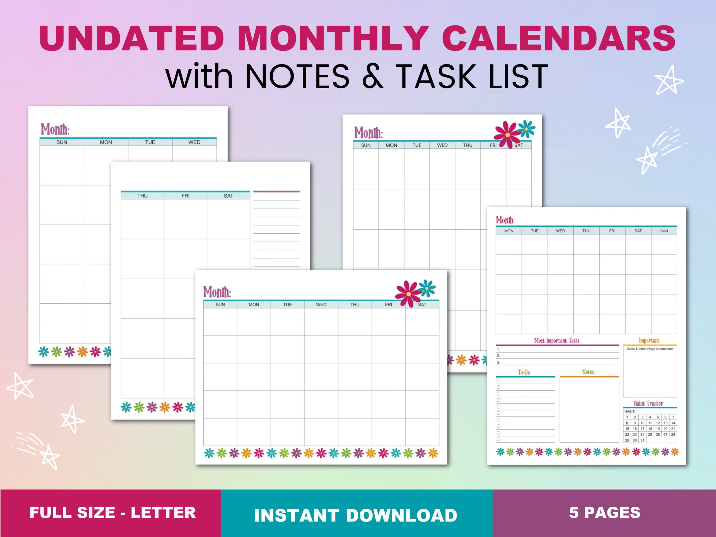Undated Monthly Calendars with Notes and Task List-1.jpg