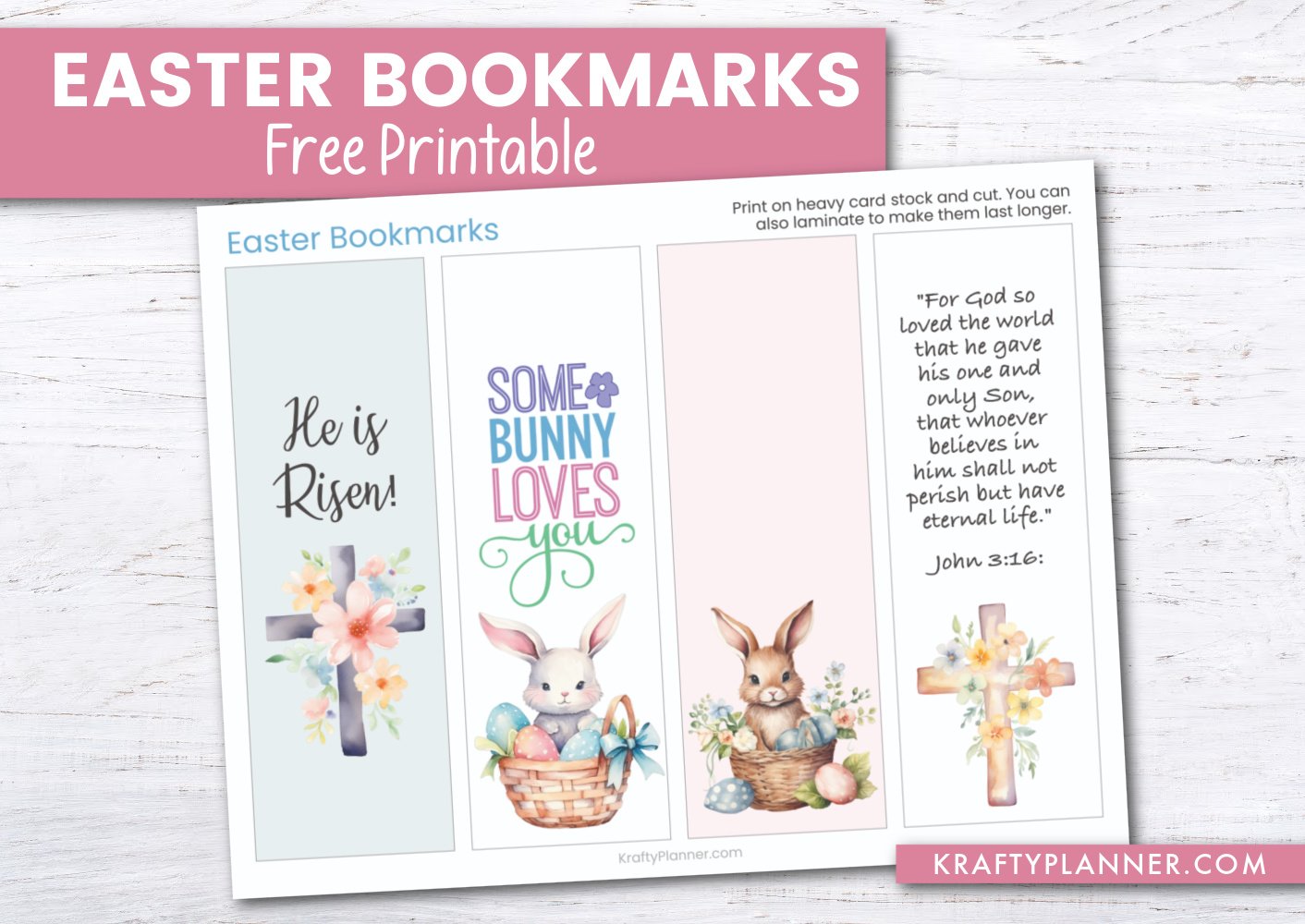 Spring Into Reading: Download Your Free Printable Easter Bookmarks Today!