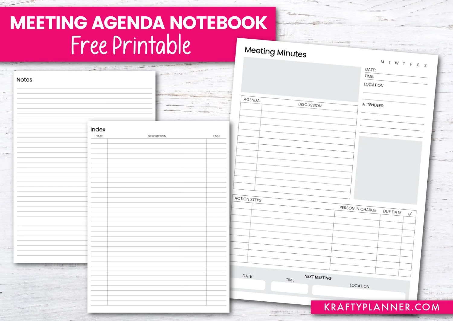 Printables — The Krafty Planner Blog | Latest Posts — Krafty Planner