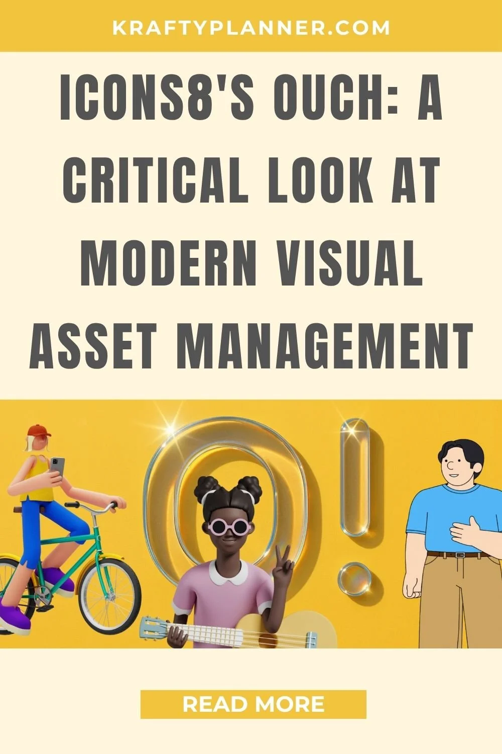 Icons8's Ouch: Visual Asset Management — Krafty Planner