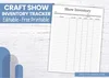 Free Editable Craft Show Inventory Tracker — Krafty Planner
