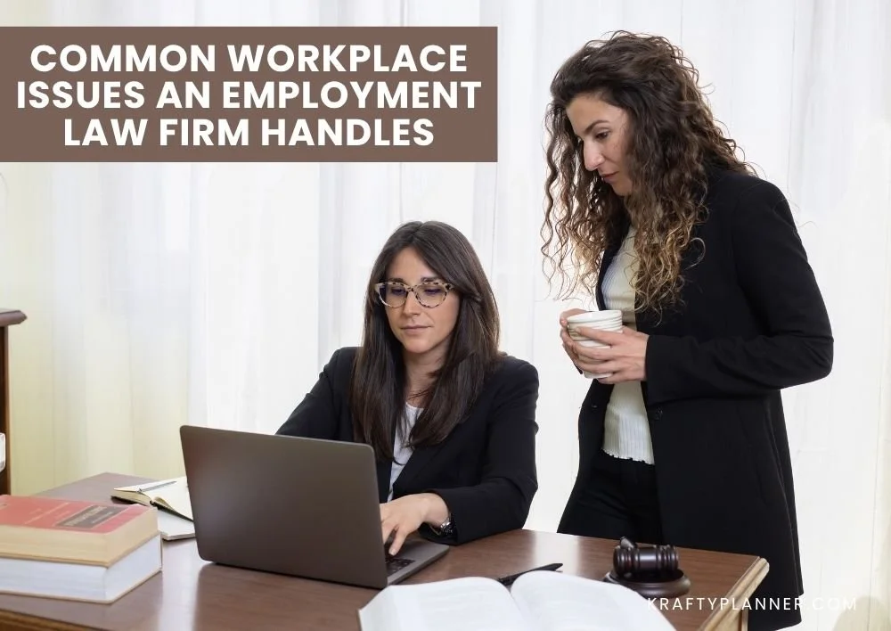 Common Workplace Issues Employment Law Firms Handle