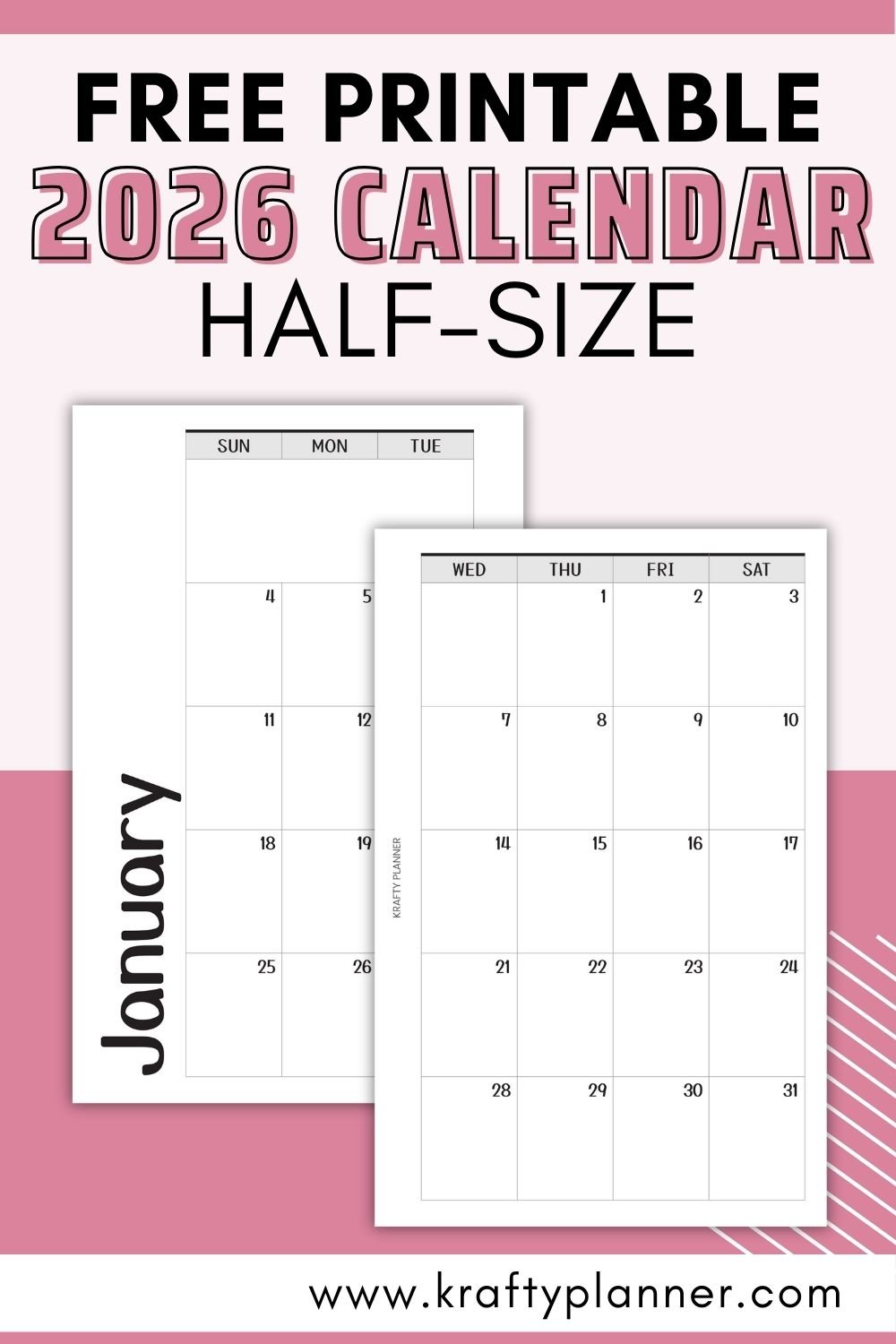 2026 Half-size calendar Sunday and Monday start 2.jpg