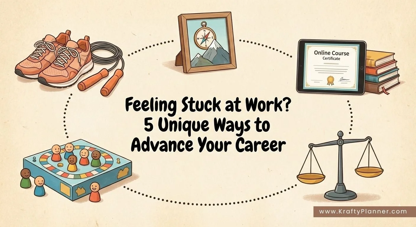 Feeling Stuck at Work? 5 Unique Ways to Advance Your Career