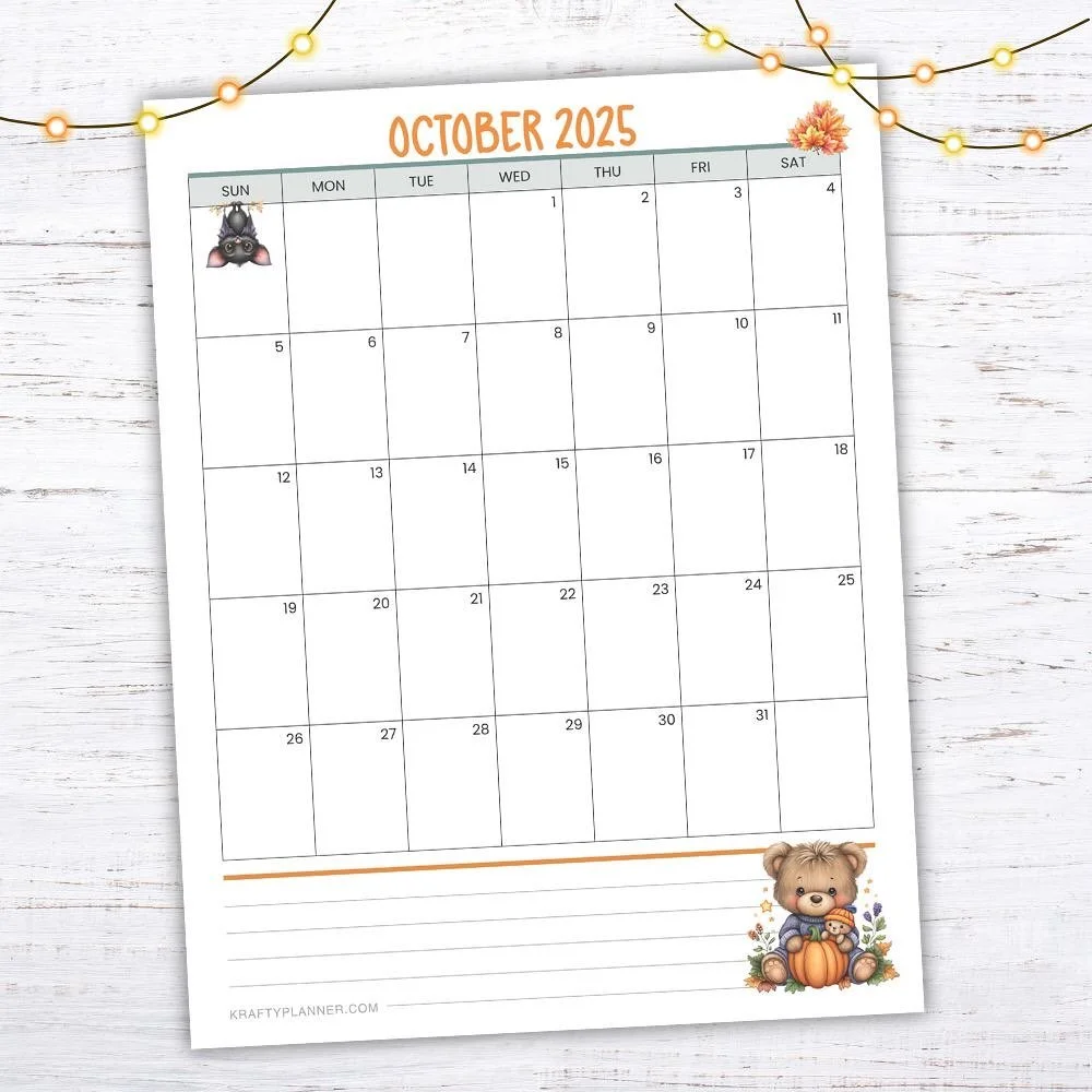 🍁✨ October is here, friends &mdash; which means it&rsquo;s time for fresh pages, cozy planning sessions, and maybe a pumpkin spice latte (or two 😉).

This month&rsquo;s FREE planner bundle is packed with everything you need to stay organized:

📅 O