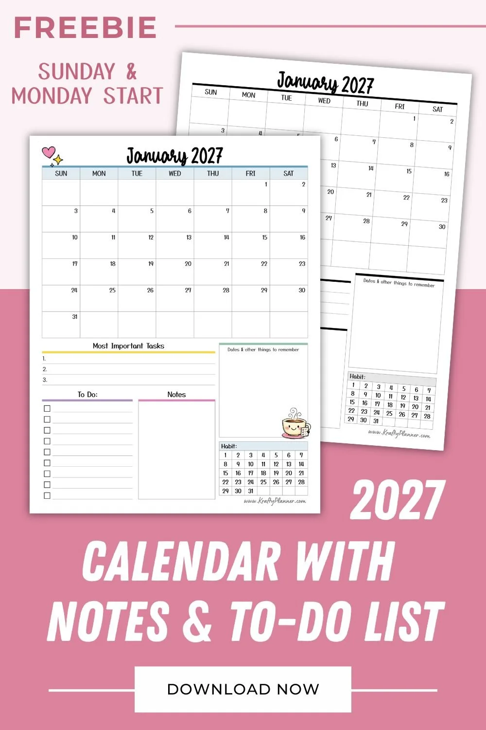 2027 calendar with notes & To-do list2.jpg