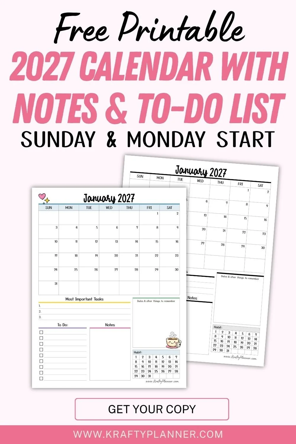 2027 calendar with notes & To-do list3.jpg
