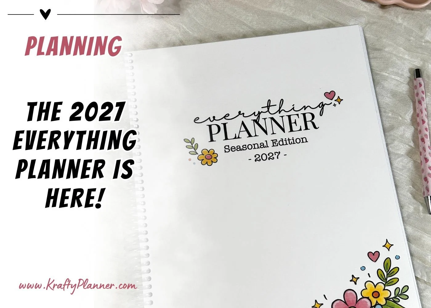 The 2027 Everything Planner Is Here!