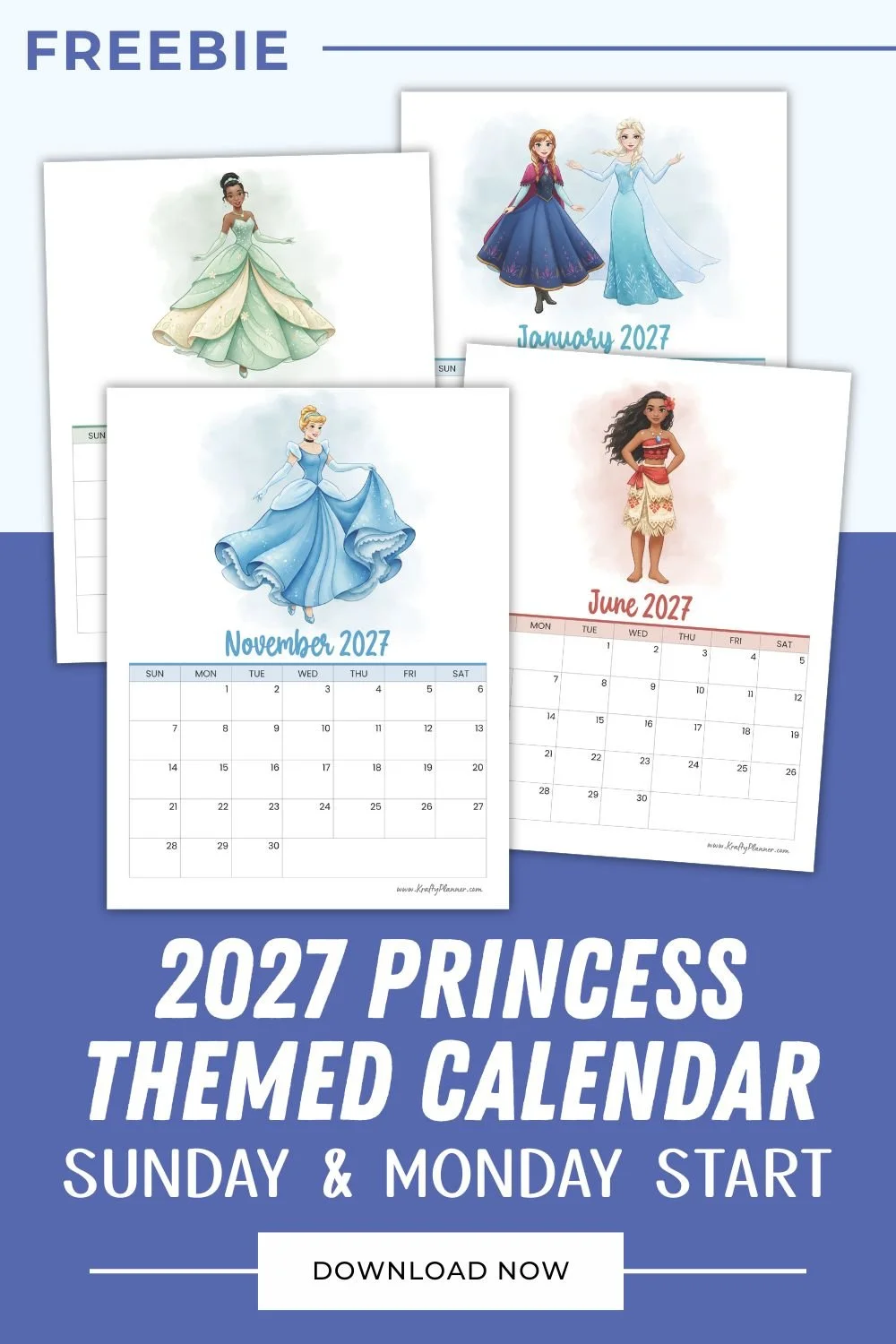 2027 Princess Themed calendar 2.jpg