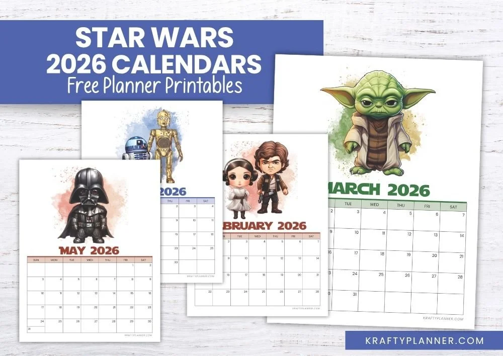 Americanflat 12 Month Cute Cat Calendar 2024 - Large Wall Calendar With Monthly