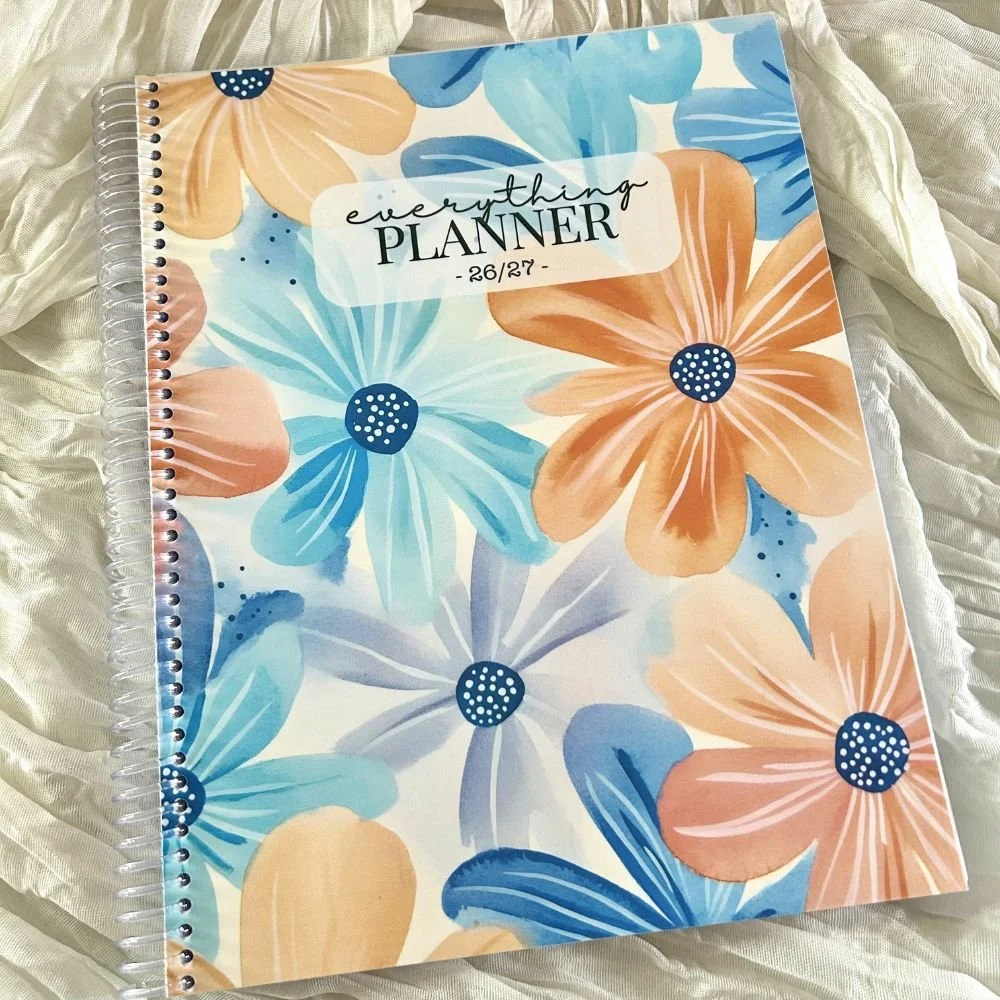 2026-2027 Everything Planner  - Black & White Edition