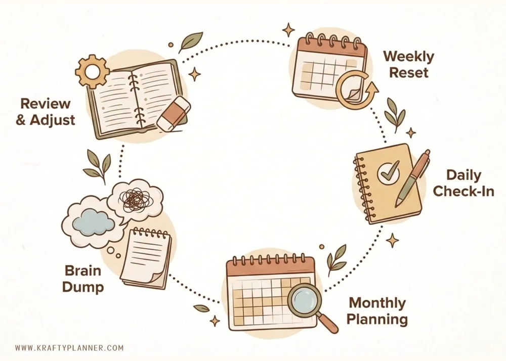 5 Simple Routines That Make Planning Easier — Krafty Planner