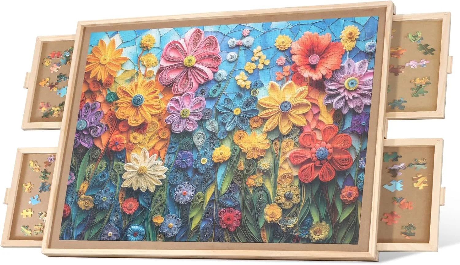 1500 pieces rotating puzzle board with 4 drawers - Amazon Prime Purchases - May 2026