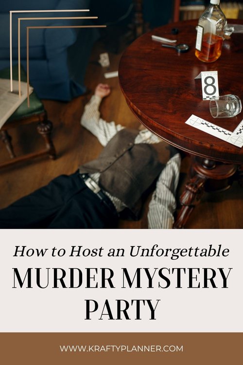 How to Host a Murder Mystery Party - All Dressed Up