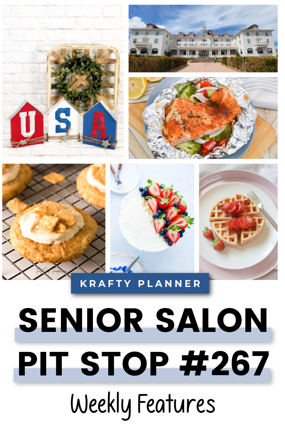 Senior Salon Pit Stop Weekly Features