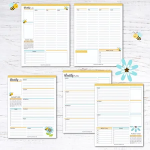 Free Printable Weekly Planning Pages — Krafty Planner