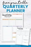 Get the Free Printable Quarterly Planner — Krafty Planner