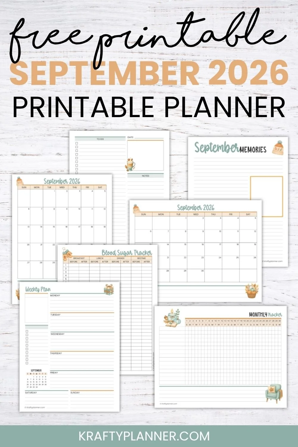 Free September Planner Printables for a Fresh Start to Fall