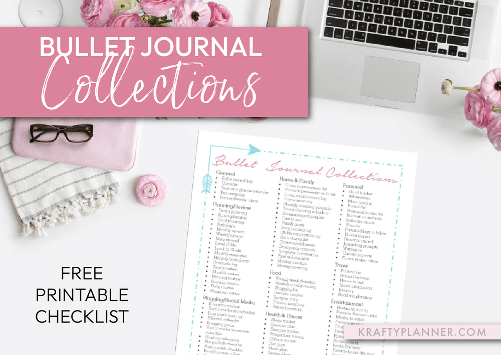 Throwback Thursday: Bullet Journal Collections {Free Printable ...