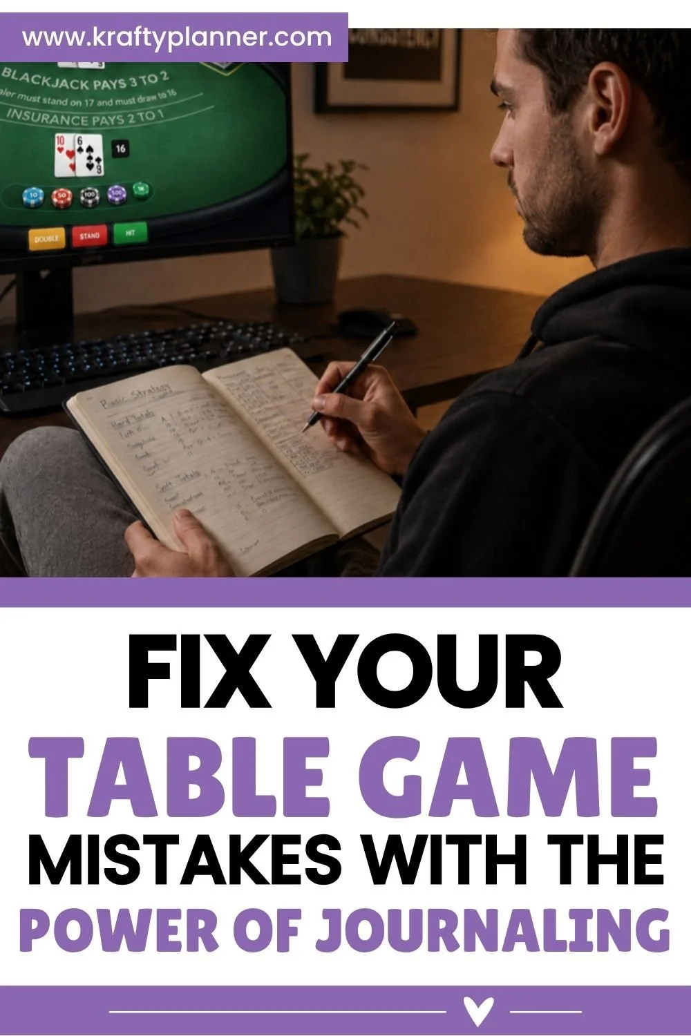 Fix Your Table Game Mistakes with the Power of Journaling