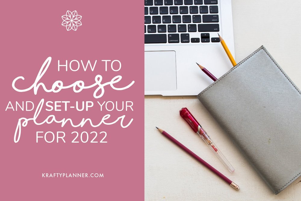 How to choose and set up your planner for the new year