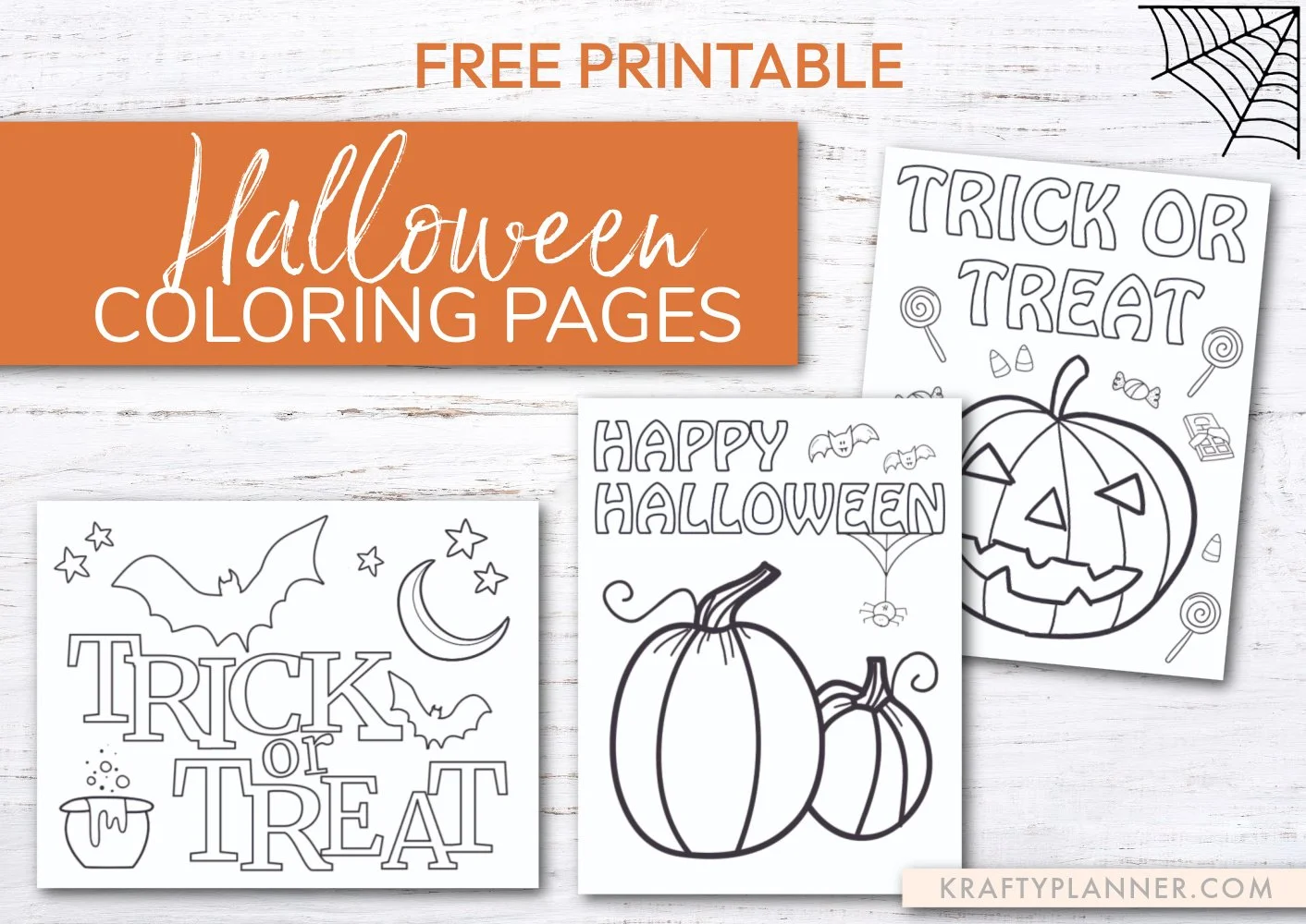 Halloween Coloring Pages Free Printable