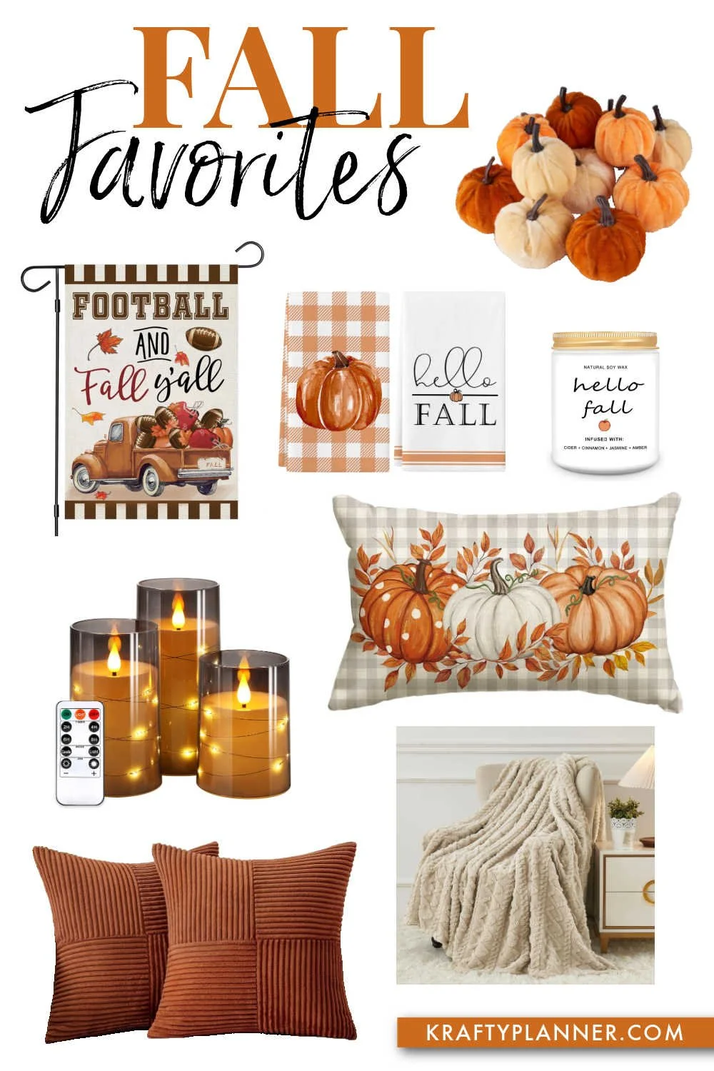 Fall Favorites: Essentials for a Cozy Home — Krafty Planner