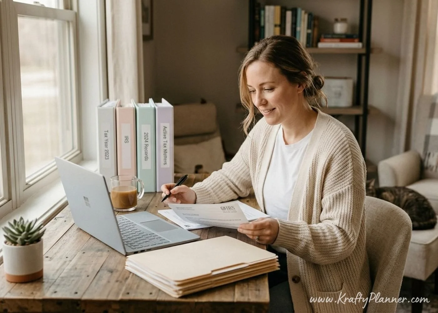 A Simple System for Organizing Tax Records and Handling IRS Notices
