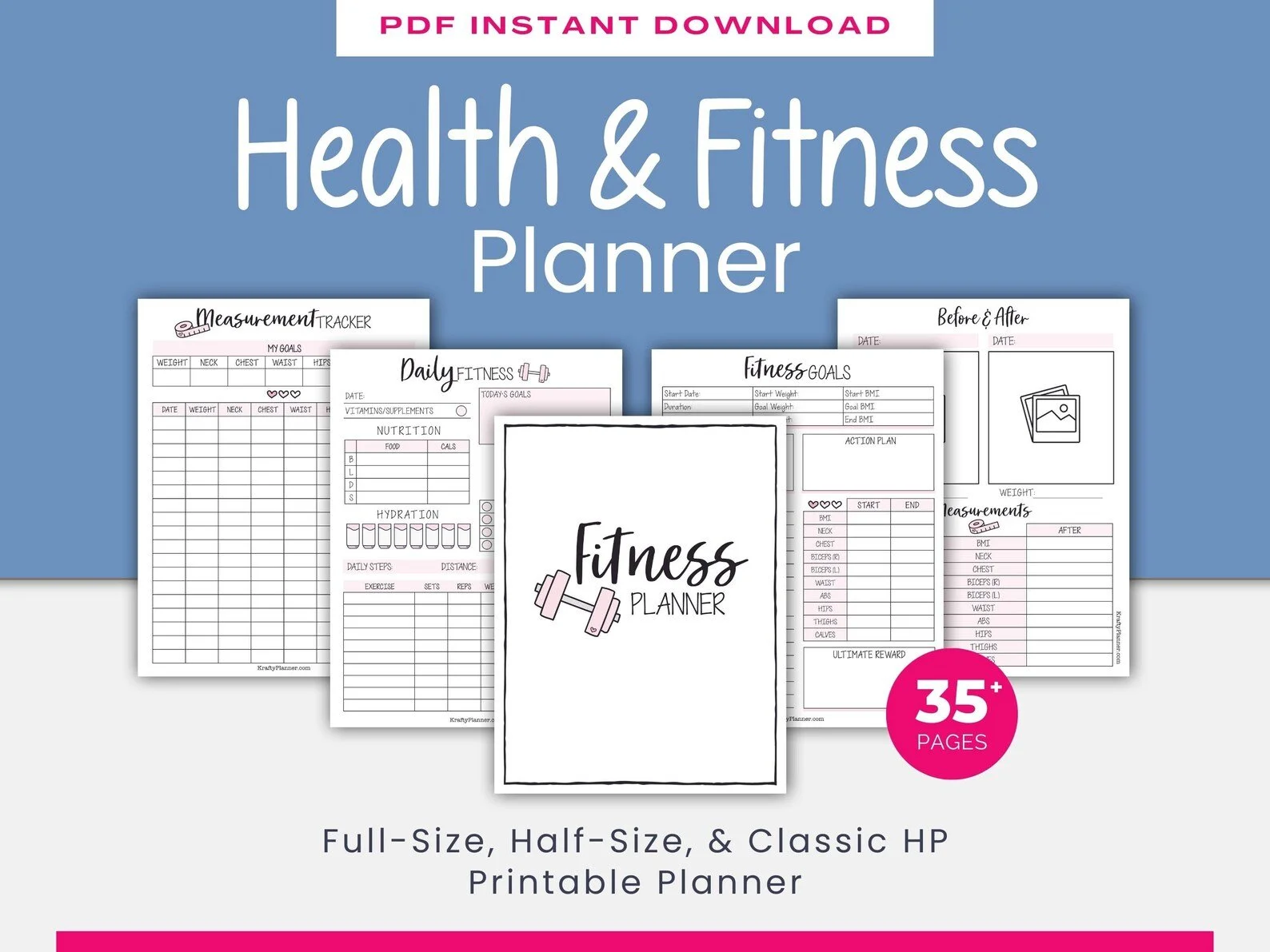 Health and Fitness Planner