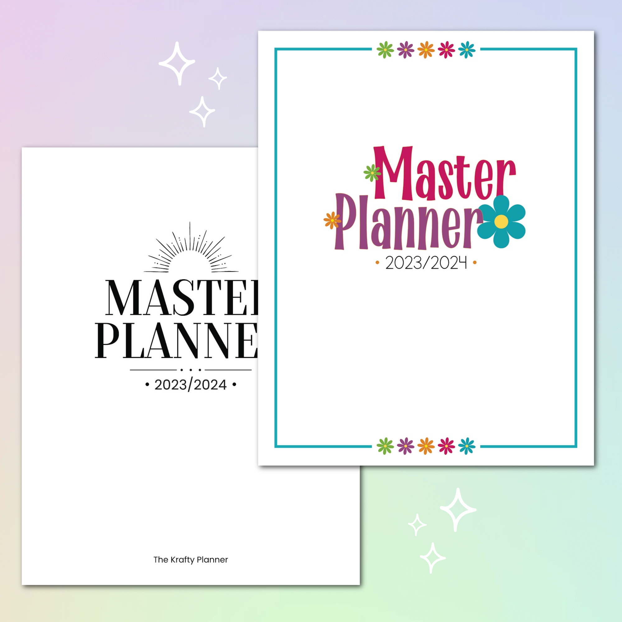 Introducing the 2023/2024 Master Planner: Your Ultimate Organizational Companion