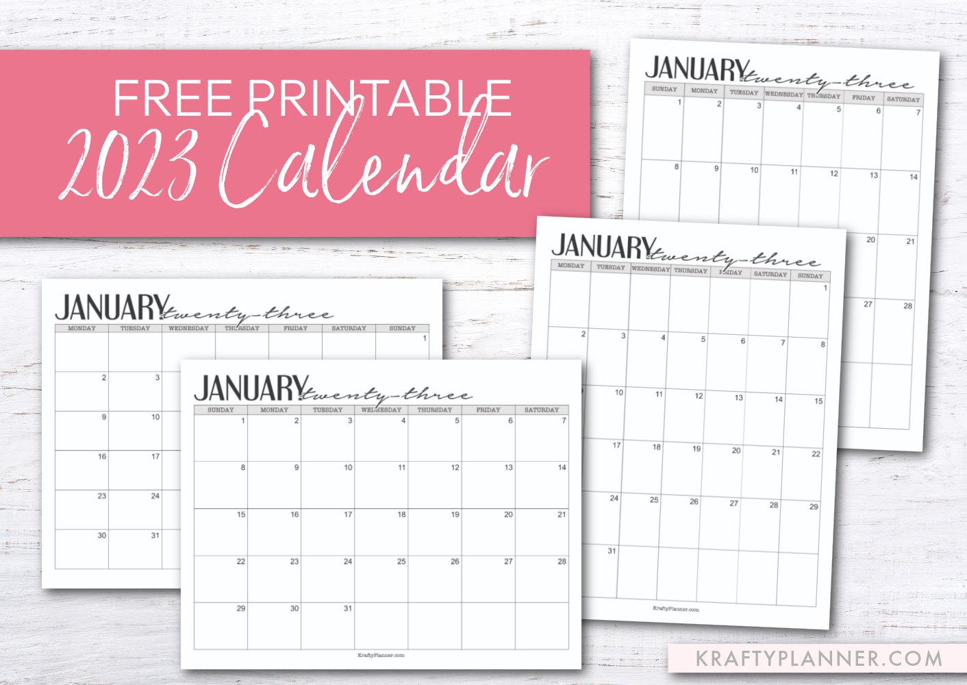 Printing on Half-Size and A5 Paper — Krafty Planner