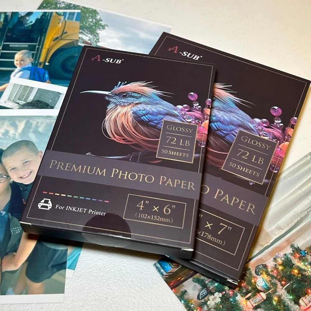 Why I'm Loving A-SUB Glossy Photo Paper — Krafty Planner