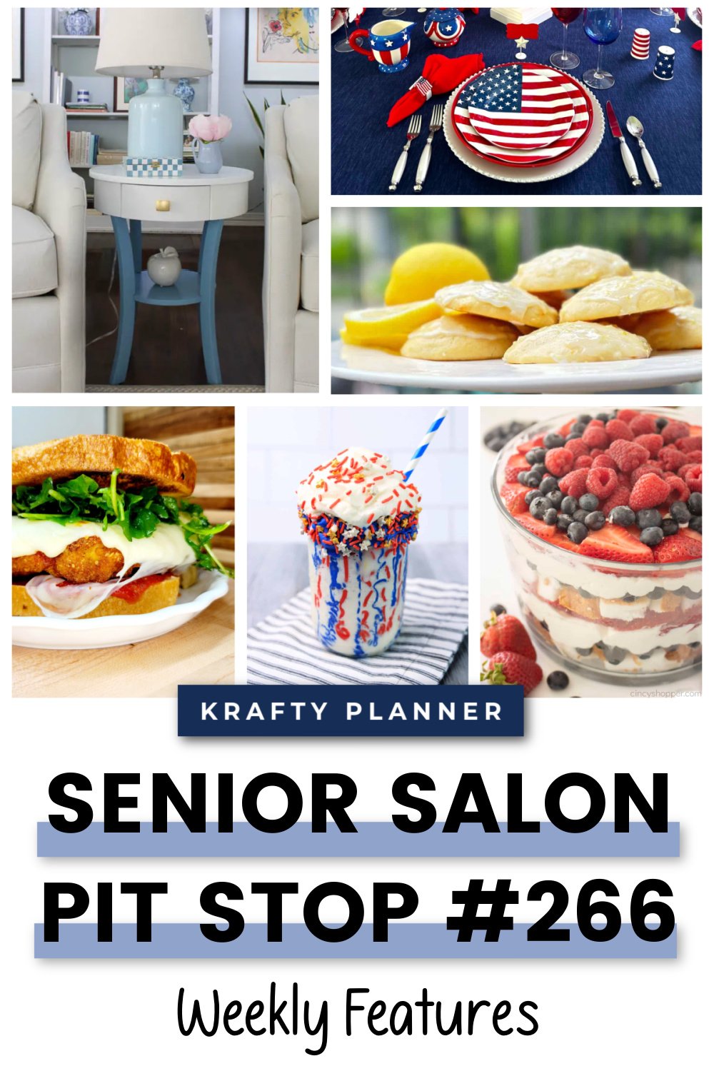 Senior Salon Pit Stop  #266 Weekly Features