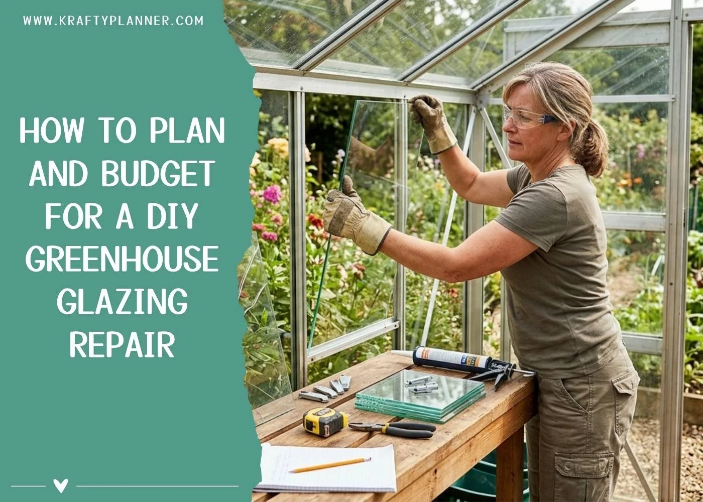 How to Plan and Budget for a DIY Greenhouse Glazing Repair