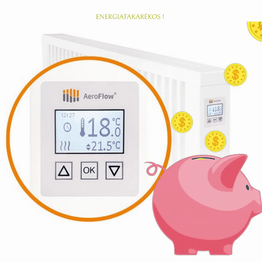Miért jobb például a THERMOTEC / AEROFLOW hőtárolós radiátor, mint például egy Nobo, Adax, stb fűtőpanel?