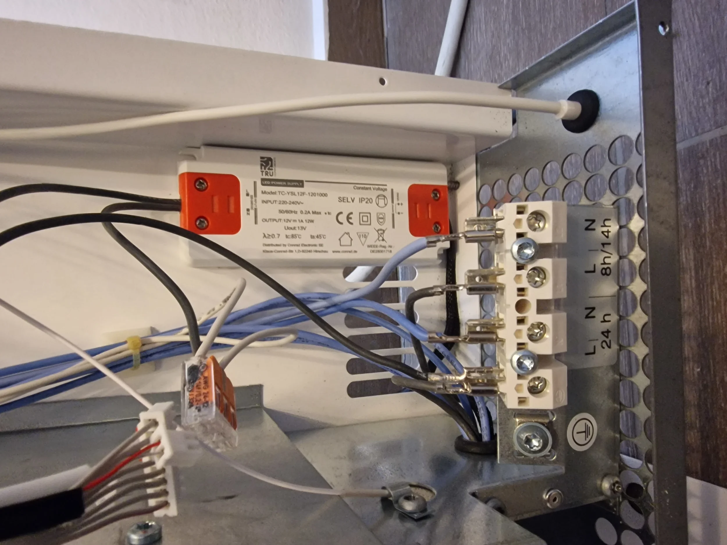 TTB Duo elektromos csatlakozás