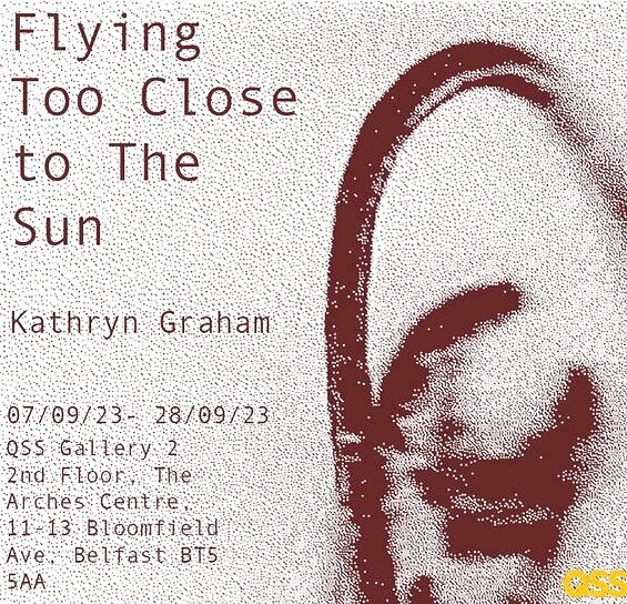 Big thank you to all who made it to the PV of &lsquo;Flying too Close to the Sun&rsquo;. 🫶🏻

Show runs until the 28th of September.  @qssartstudios ☀️ Open Monday - Thursday. 

Poster no.3